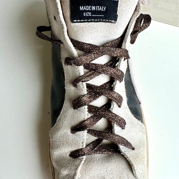 Size 42 GOLDEN GOOSE Francy Classic Slide High Top Sneakers - Picture 4 of 11